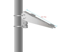 Adjustable Solar Panel Mounting Bracket for 5W–35W Panels – Universal Pole, Wall & Ground Mount