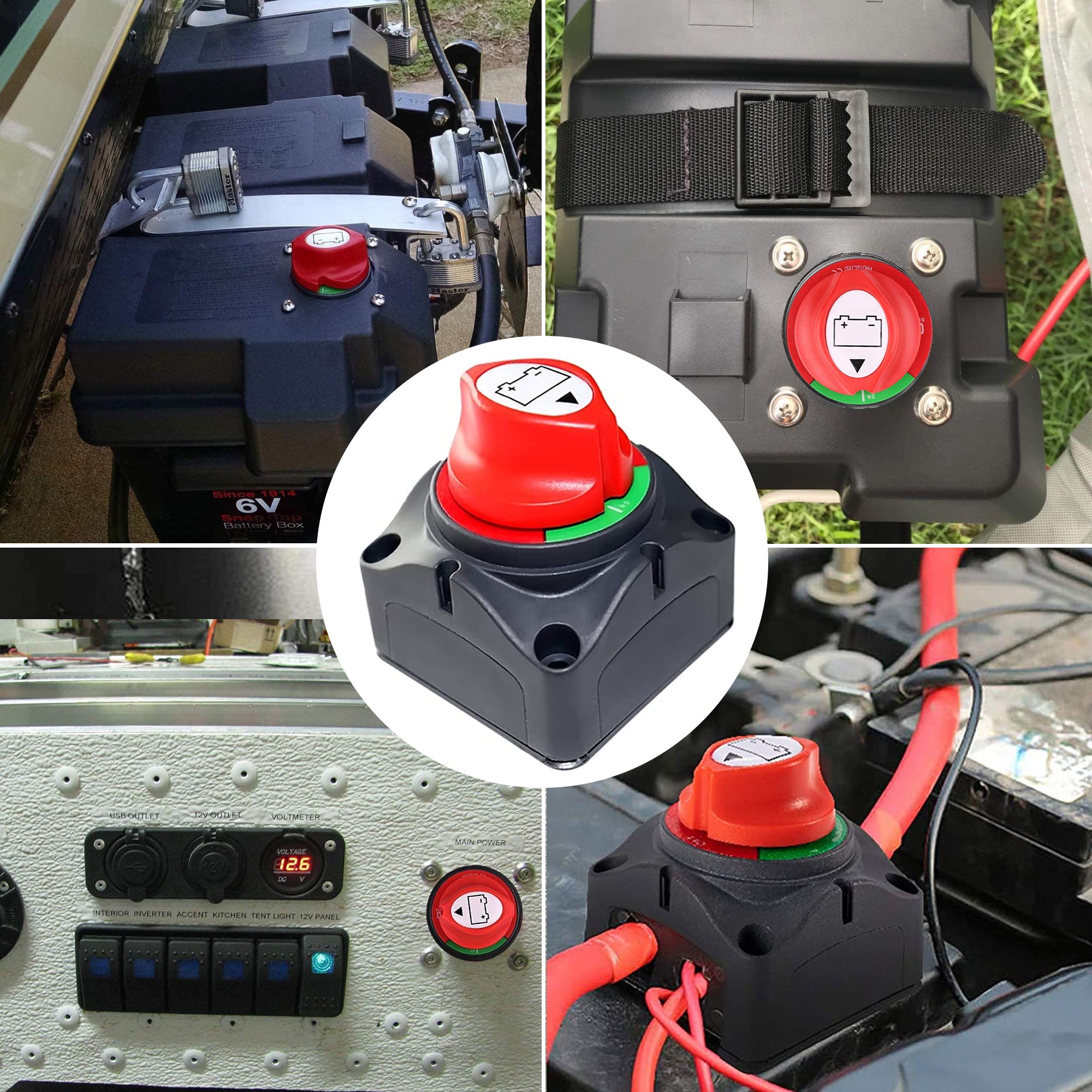 12-48V Battery Power Switch