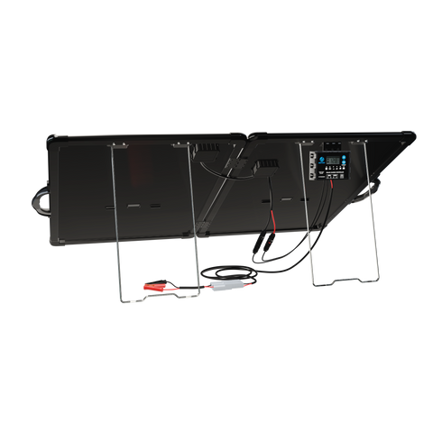 ACOPower Plk 120W Portable Solar Panel Kit, Lightweight Briefcase with 20A Charge Controller